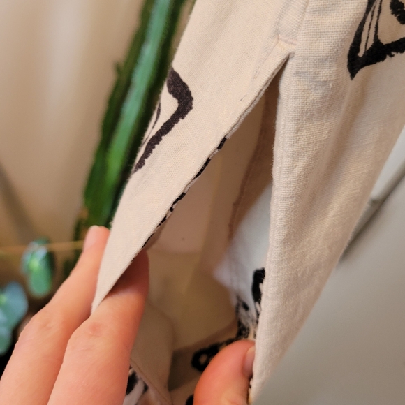 Blue J. Linen Cotton Blend Nautical Fish Themed Sleeveless Summer Dress,Size XL - Picture 7 of 10